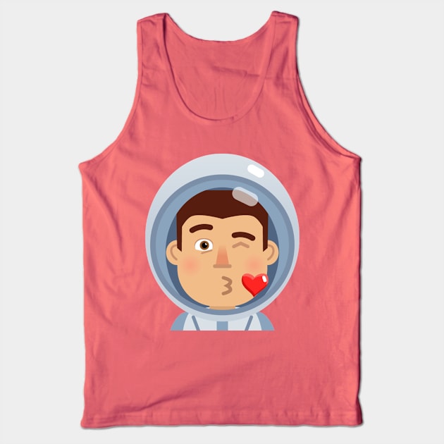 The Spaceman Tank Top by alienappstore